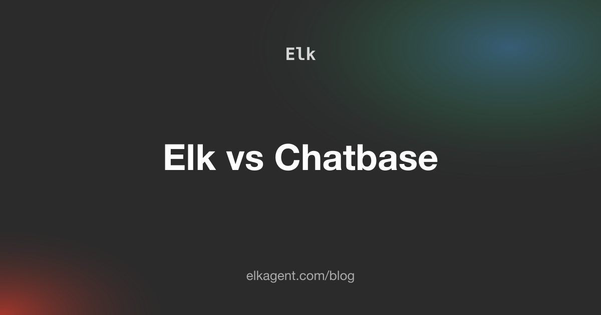 Elk vs Chatbase: Which AI Support Agent Fits Your Team? (2026)